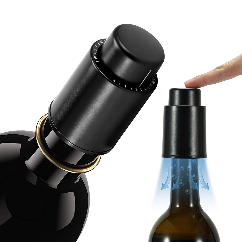 Wine Preservation Pump - Wine Bottle Stoppers Reusable Wine Stoppers