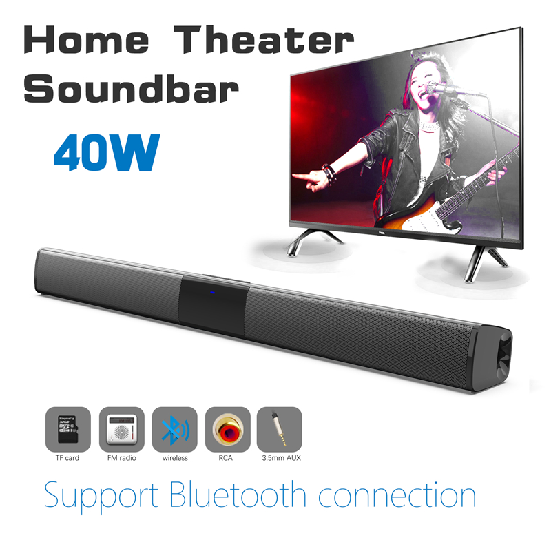 Home Bar And Theater - 40W Không Dây Bluetooth 5.0 Soundbar