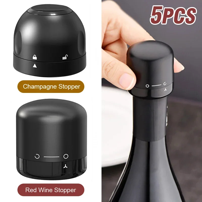 1-5pcs Vacuum Sealed Wine Bott - đánh giá và giá Wine Preservation Pump