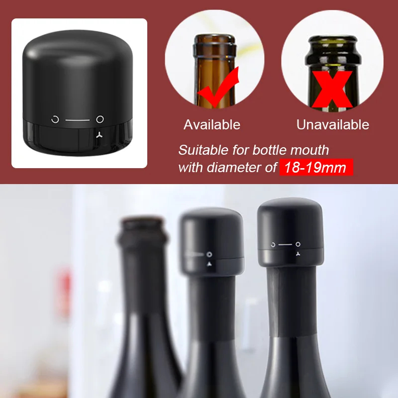 1-5pcs Vacuum Sealed Wine Bott - đánh giá và giá Wine Preservation Pump