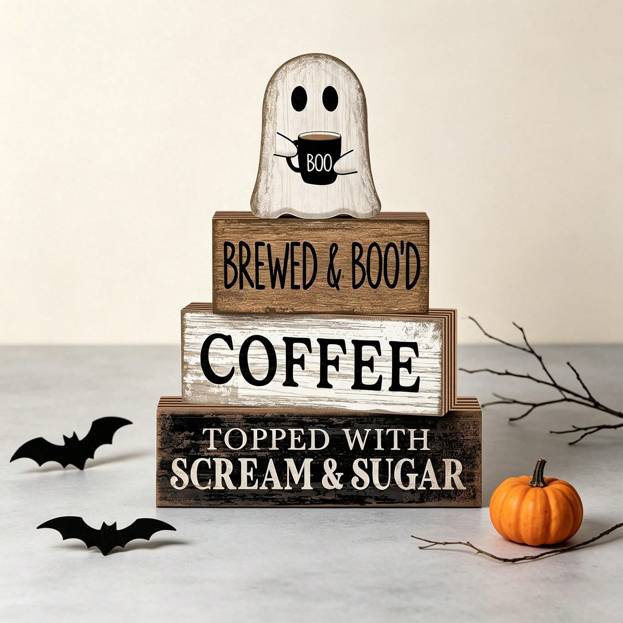 4pcs Halloween Coffee Table De - đánh giá và giá Home Bar Set
