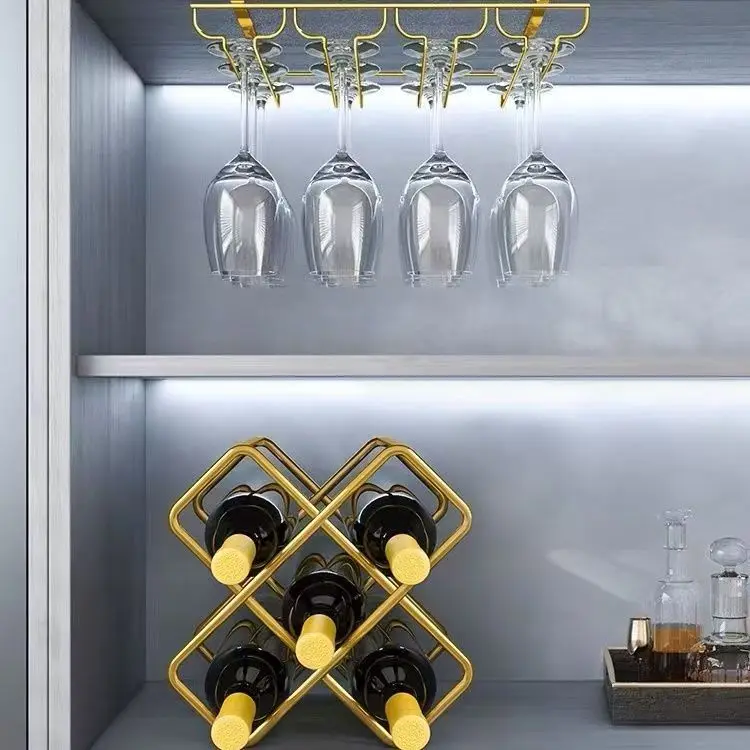 5 Grid Iron Metal Wine Rack Re - đánh giá và giá Home Bar And Cabinet
