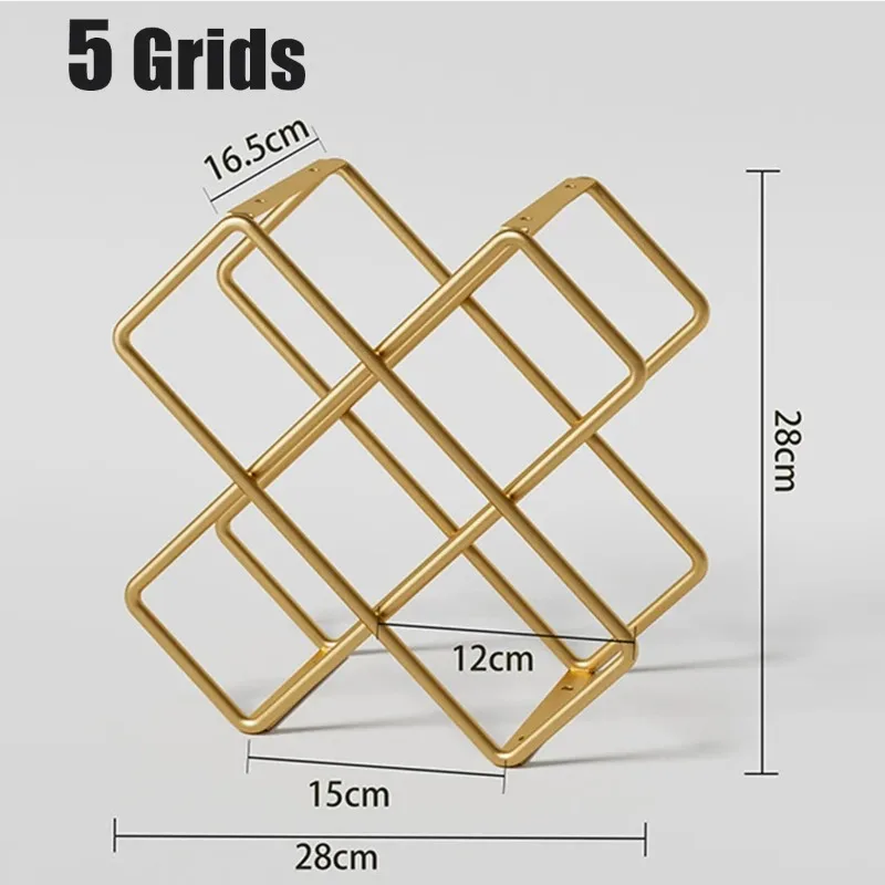 5 Grid Iron Metal Wine Rack Re - đánh giá và giá Home Bar And Cabinet