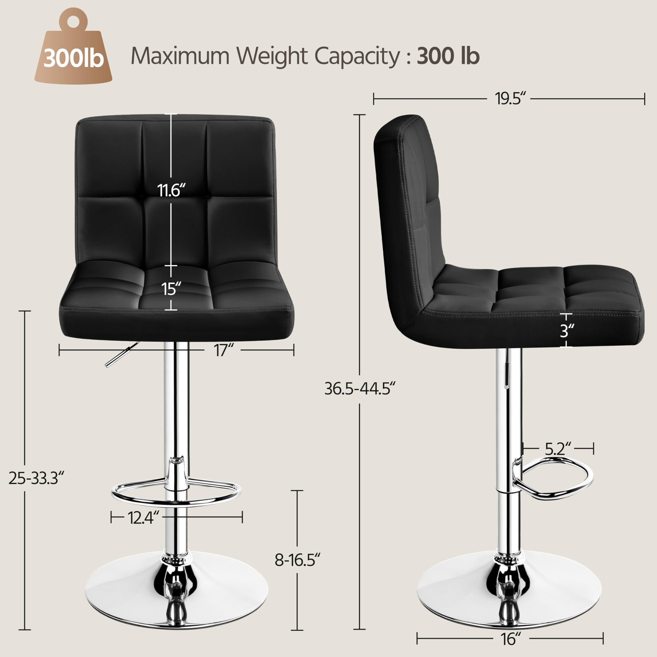 Modern Adjustable Bar Stools,  - đánh giá và giá Home Bar Seating