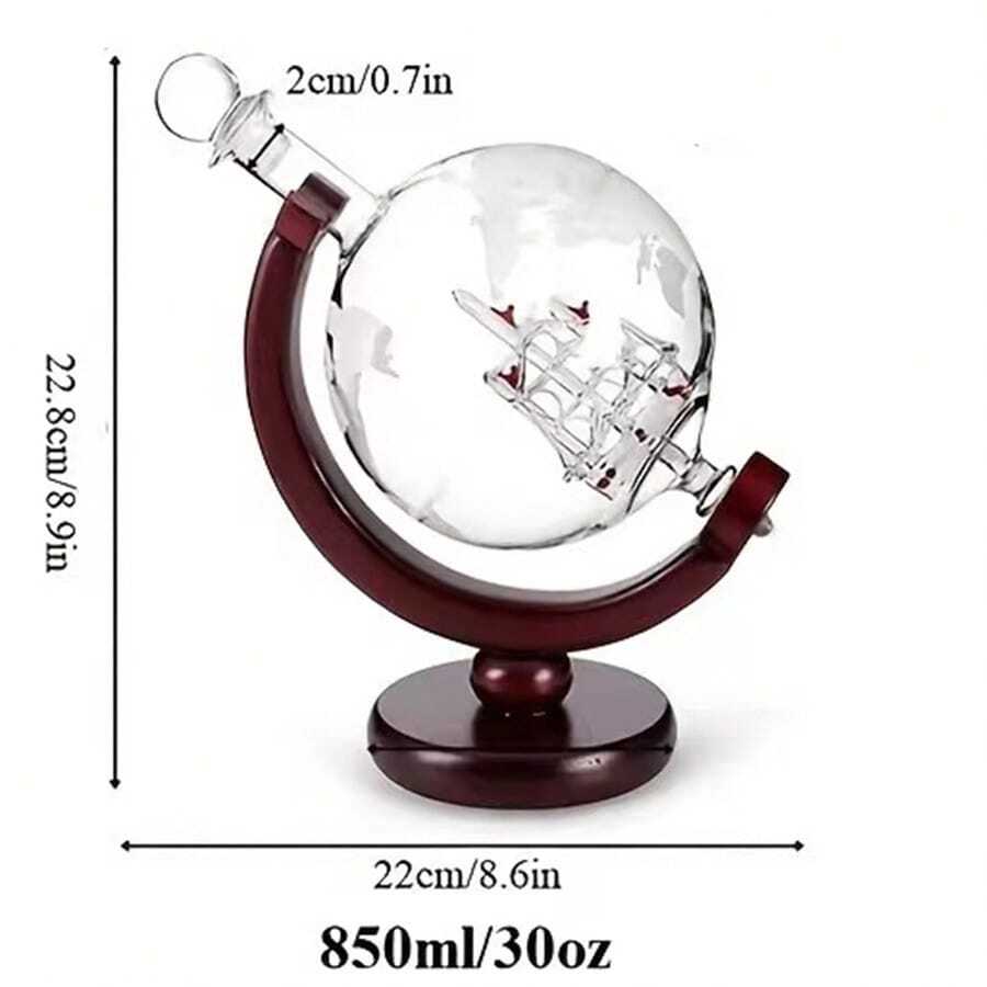 1-piece/3-piece set of globe d - đánh giá và giá Decanter Globe Set