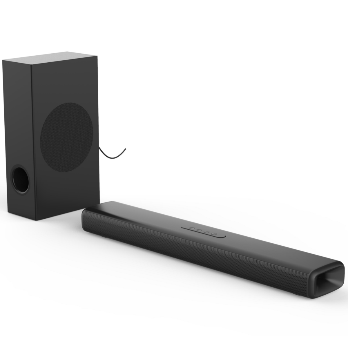 100W TV Sound Bar with Subwoof - đánh giá và giá Home Bar And Theater