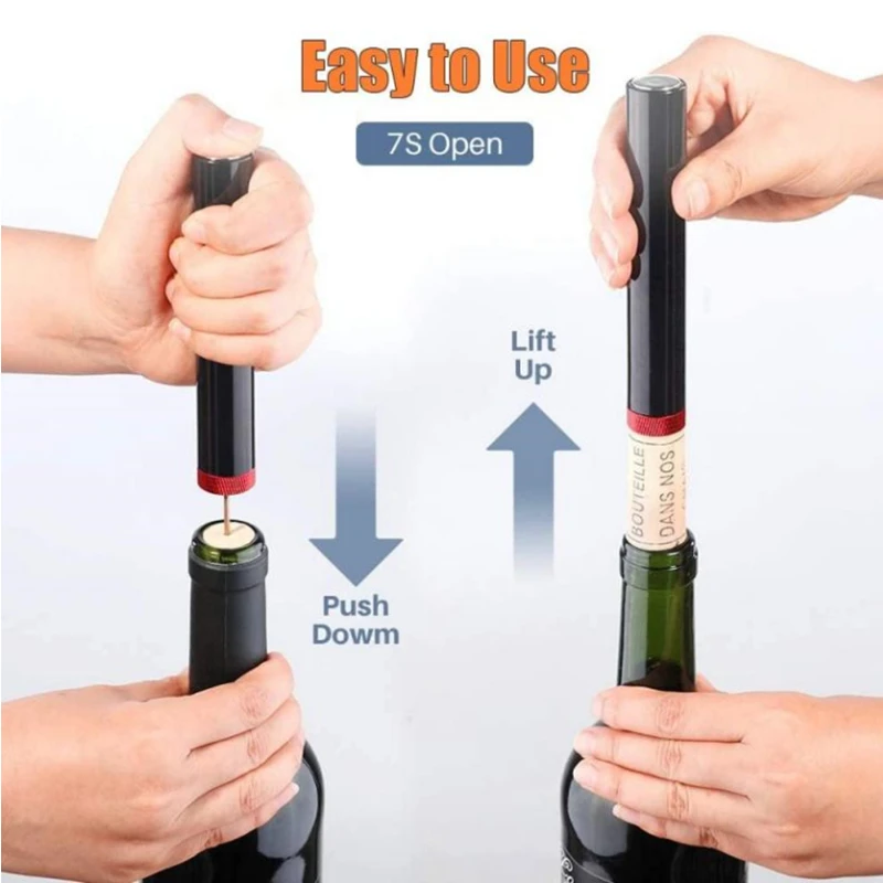 Air Pump Wine Bottle Opener Re - đánh giá và giá Wine Preservation Pump