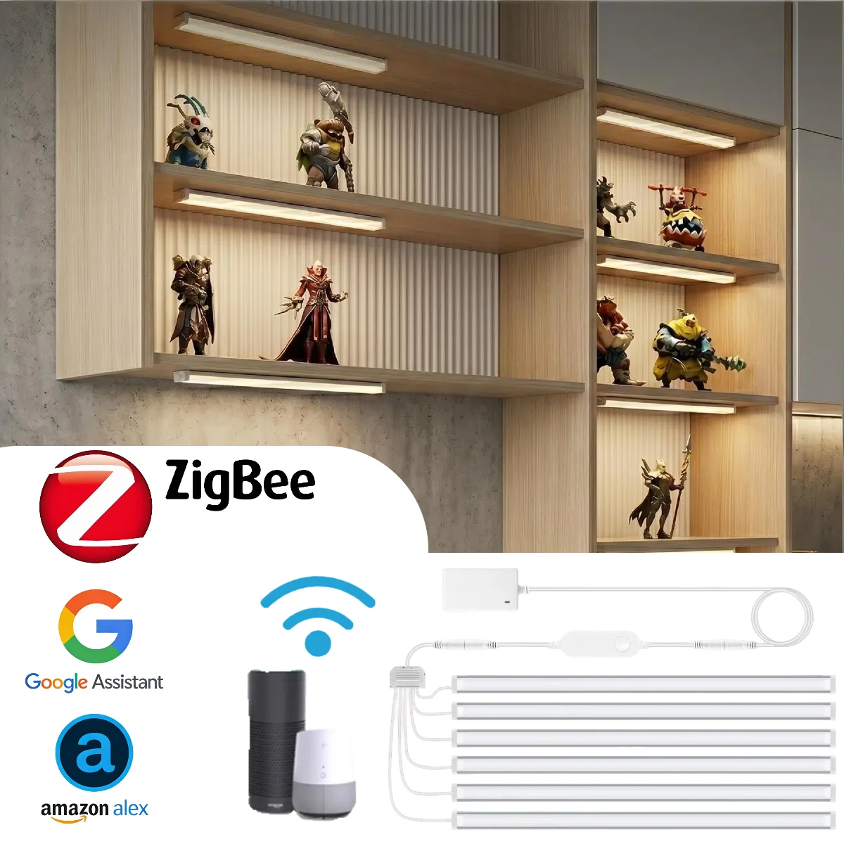 Zigbee Smart Under Cabinet Lig - đánh giá và giá Home Bar And Cabinet