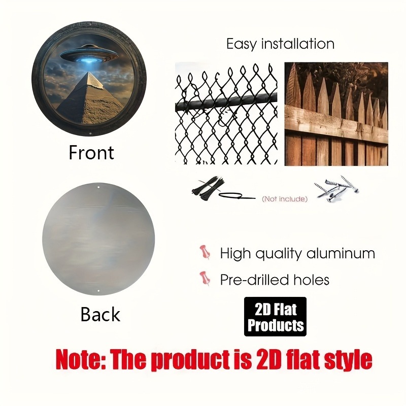 Pyramid UFO Theme Round Alumin - đánh giá và giá Home Bar Accessories