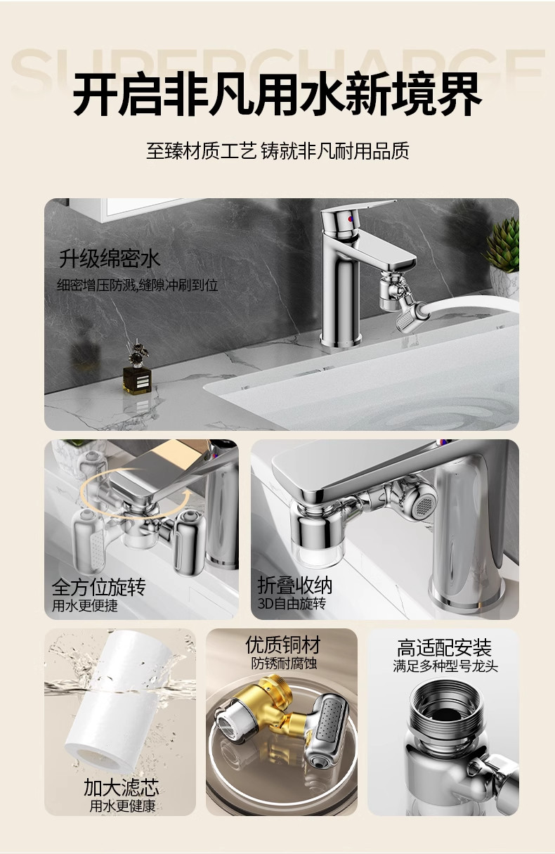 New Metal 1440°Universal Rotat - đánh giá và giá Home Bar Sink