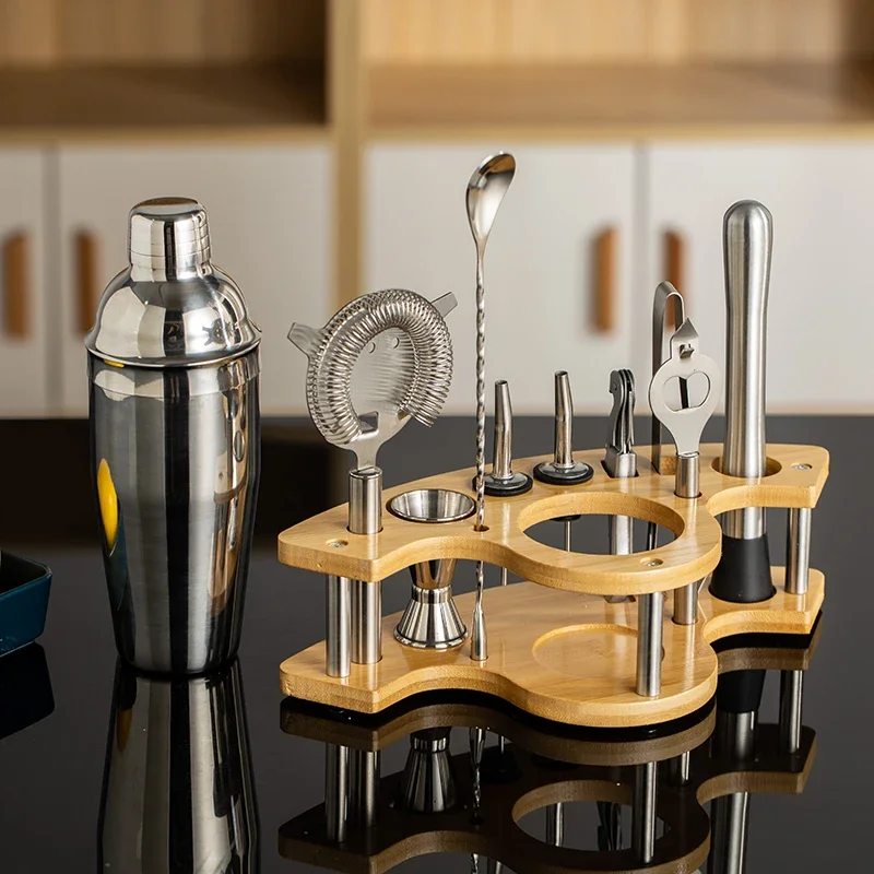11pcs Stainless Steel Bartende - đánh giá và giá Boston Shaker Set