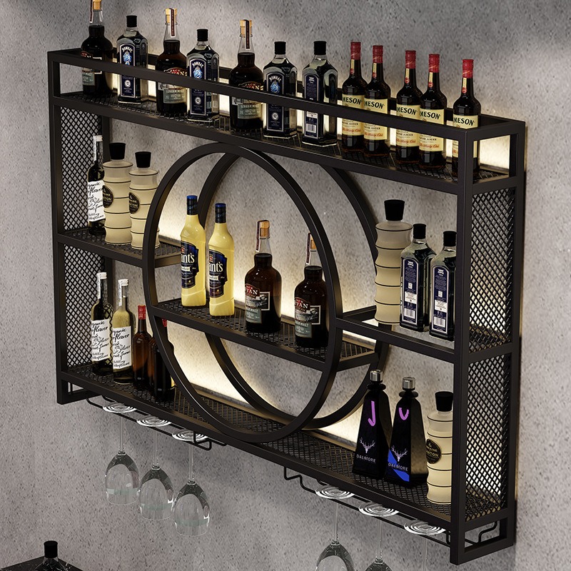 Bar wine rack wall-mounted win - đánh giá và giá Home Bar And Cabinet