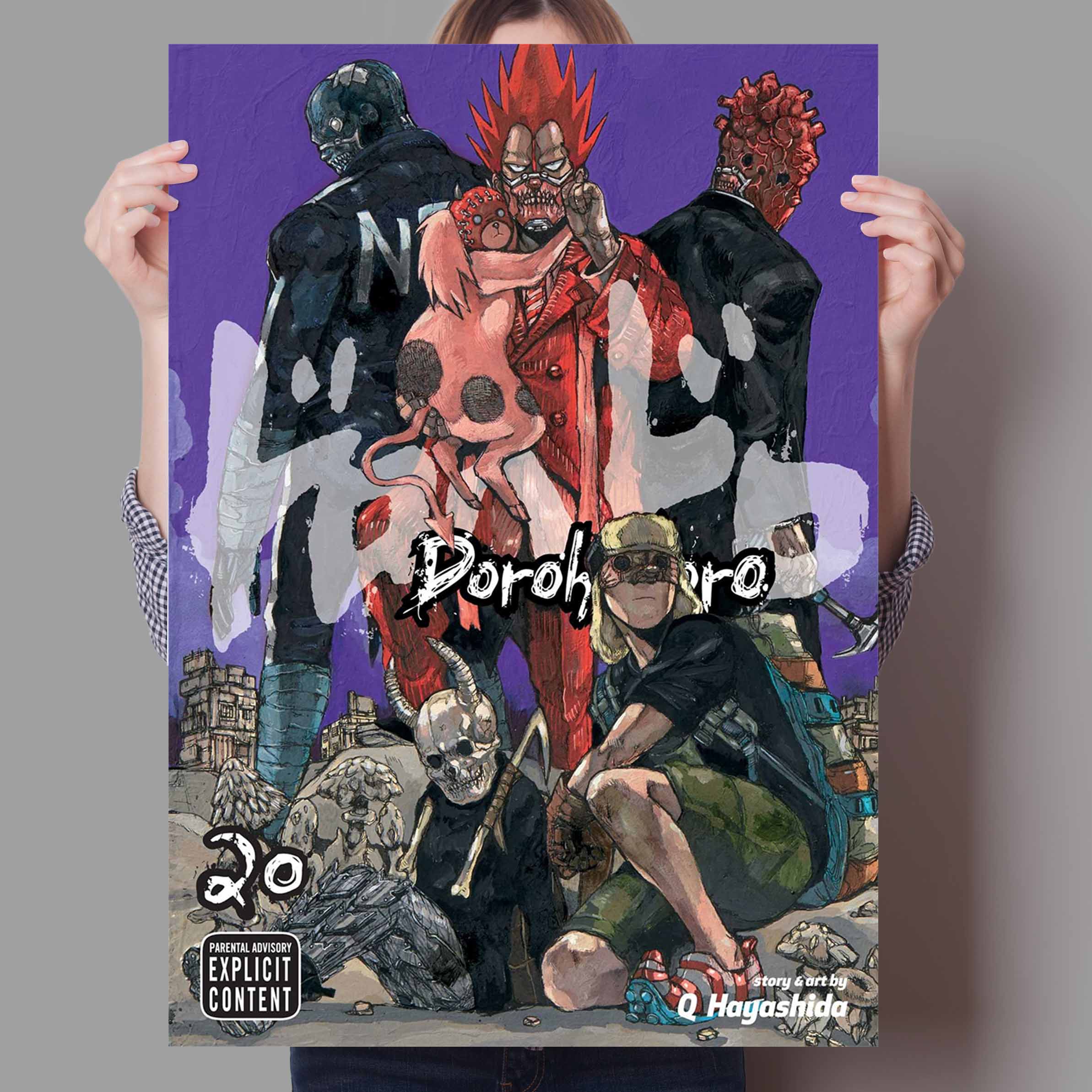 Anime Vintage Dorohedoro Poste - đánh giá và giá Home Bar Seating