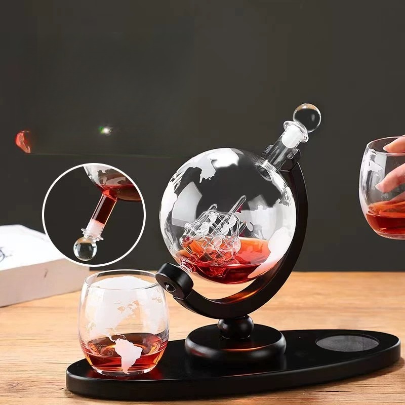 Decorative Globe Wine Decanter - đánh giá và giá Decanter Globe Set