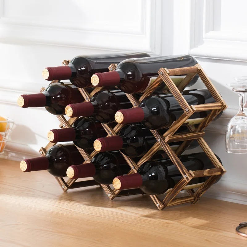 Stackable Wine Storage Shelves - đánh giá và giá Home Bar And Cabinet
