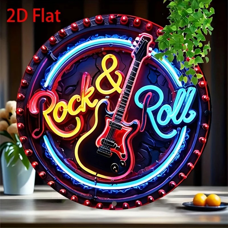 A Vintage Rock Neon Sign, 2Dfl - đánh giá và giá Home Bar Accessories
