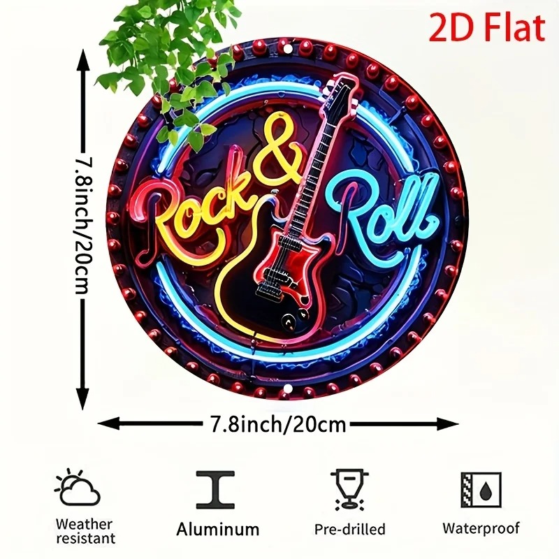 A Vintage Rock Neon Sign, 2Dfl - đánh giá và giá Home Bar Accessories