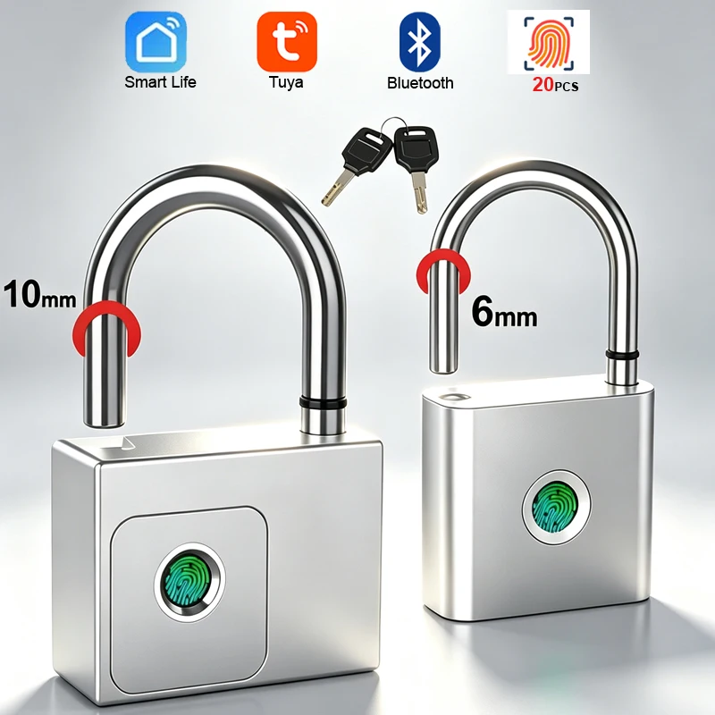 Fingerprint Padlock Bluetooth  - đánh giá và giá Home Bargains