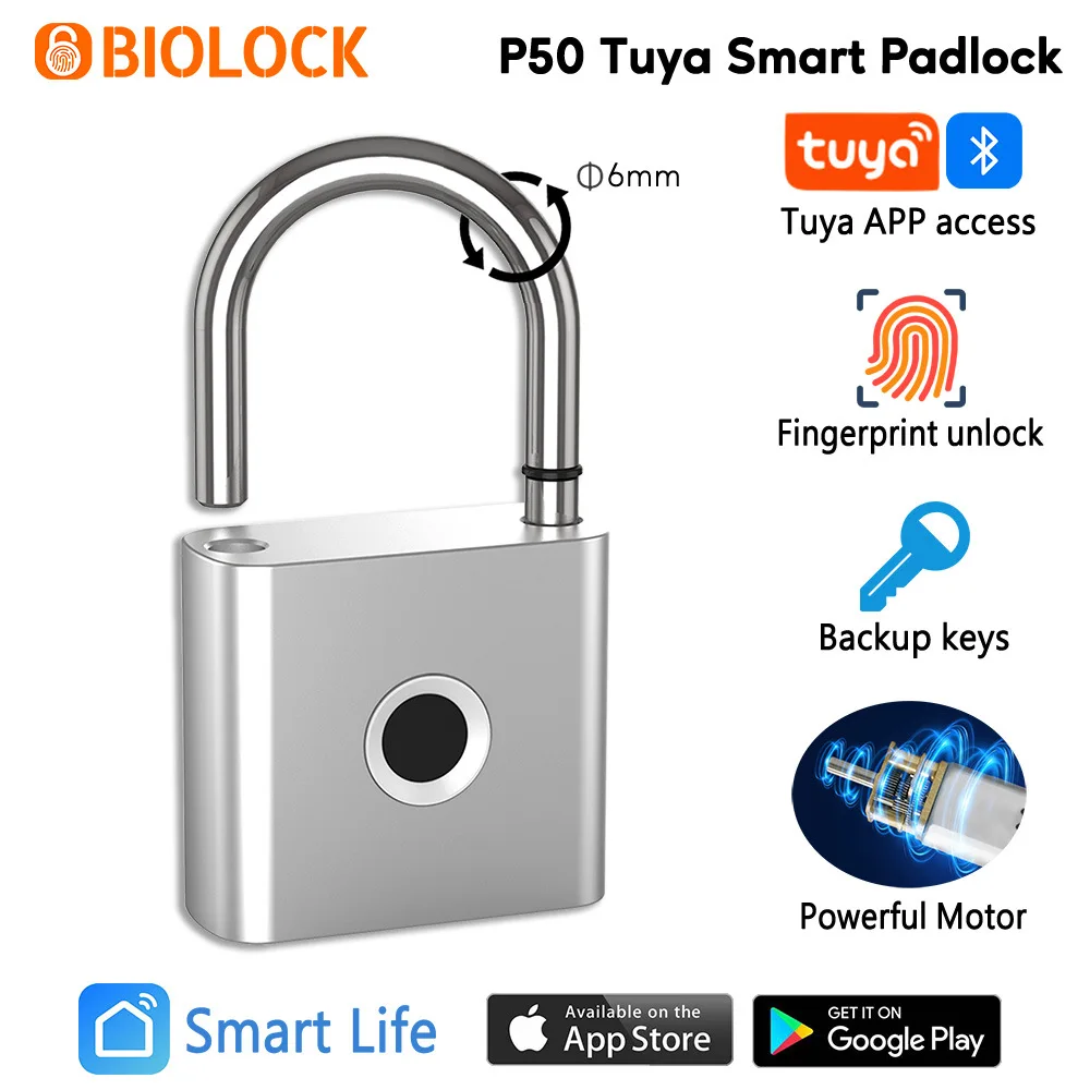Fingerprint Padlock Bluetooth  - đánh giá và giá Home Bargains