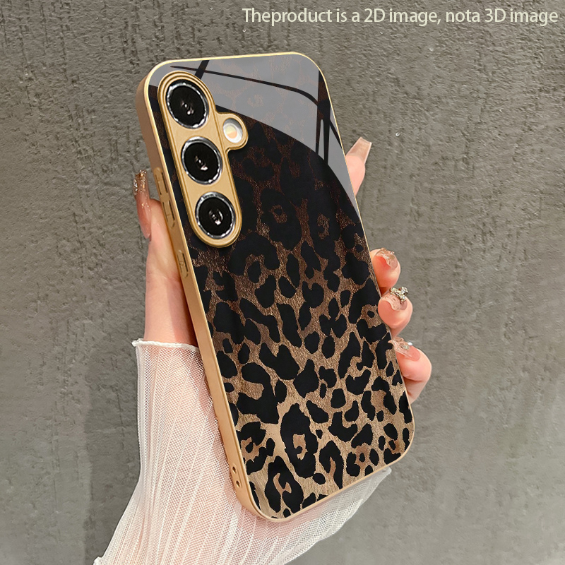 Retro Leopard Print 2D Phone C - đánh giá và giá Old Fashioned Glass