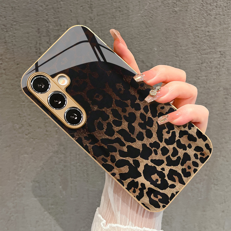 Retro Leopard Print 2D Phone C - đánh giá và giá Old Fashioned Glass