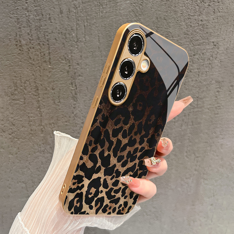Retro Leopard Print 2D Phone C - đánh giá và giá Old Fashioned Glass