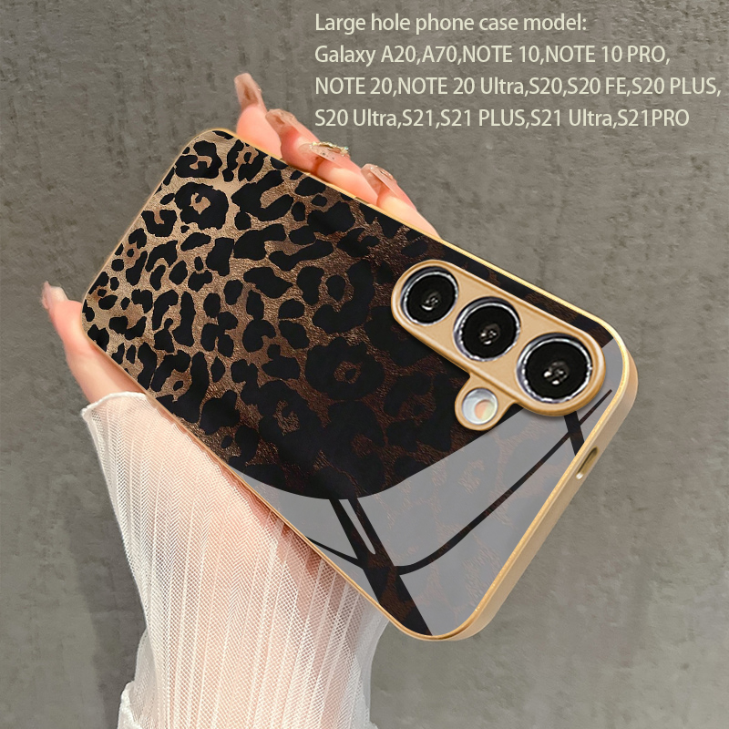 Retro Leopard Print 2D Phone C - đánh giá và giá Old Fashioned Glass